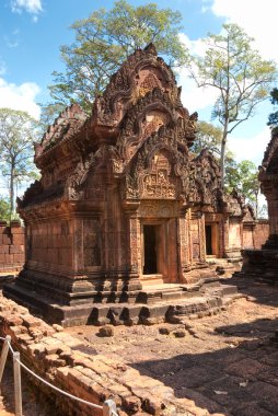 banteay srei, angkor, Kamboçya.