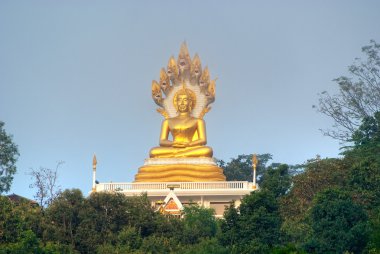 Kuzey Tayland büyük Buda heykeli.