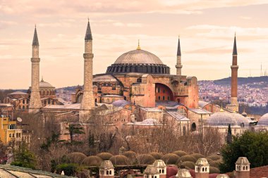 aya Ayasofya Camii, istanbul, Türkiye.