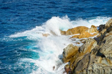 elba Adası güzel sahilleri.