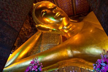 Dev Buda içinde wat pho Tapınağı, bangkok, Tayland.