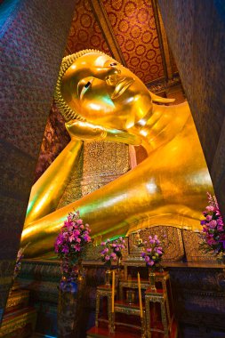 Dev Buda içinde wat pho Tapınağı, bangkok, Tayland.