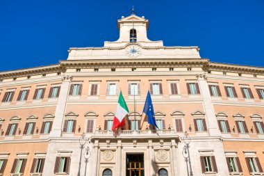 Montecitorio palace, Roma, İtalya.