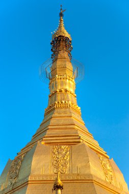 Sule pagoda, yangon, myanmar.