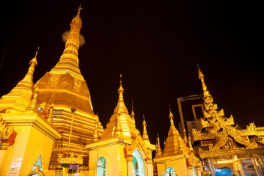Sule pagoda, yangon, myanmar.