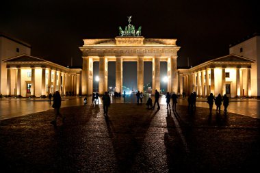 Brandenburg Kapısı, Berlin, Almanya.