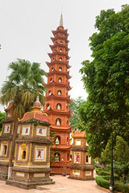 Hanoi, Vietnam 'da Tran Quoc Pagoda