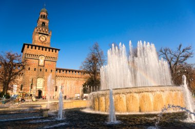 Sforza Kalesi Milano, İtalya