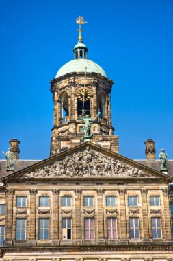 Ayrıntılar, Kraliyet Sarayı, dam square, amsterdam