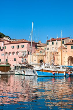 Portoferraio, Isle of elba, İtalya.