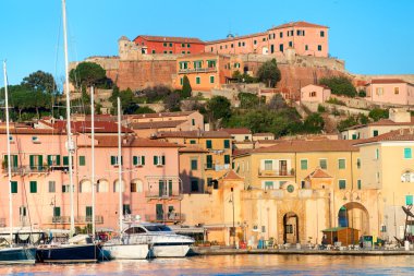 Portoferraio, Isle of elba, İtalya.