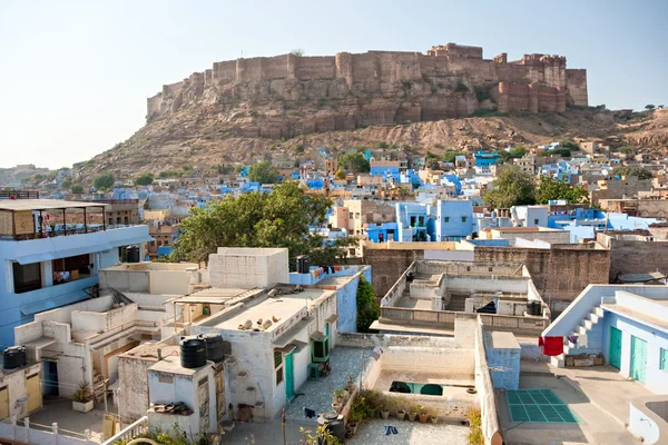 Blick auf Jodhpur, die blaue Stadt. — Stockfoto