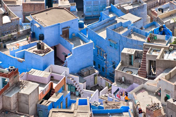 Weergave van jodhpur, de blauwe stad. — Stockfoto