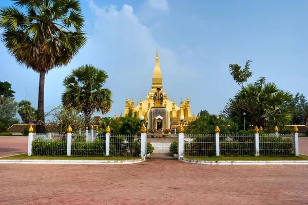 Pha, dass Luang, laos. — Stockfoto