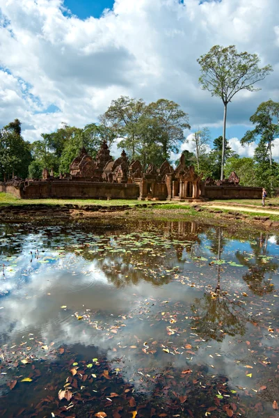 Banteay srei, angkor, Kambodzsa. — Stock Fotó