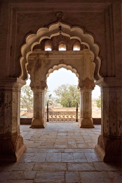 En rchitecture orcha's Palace, Indien. — Stockfoto