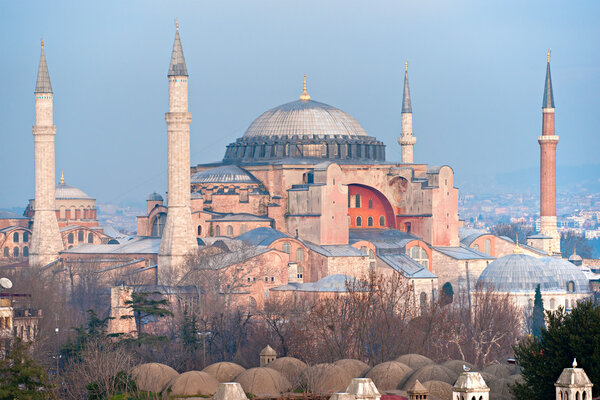 Hagia Sophia mosque, Istanbul, Turkey.