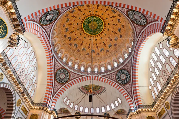 Süleymaniye Mosque , Istanbul, Turkey. — Stockfoto