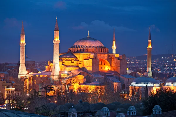 ハギア ソフィア ・ モスク、イスタンブール、トルコ. — ストック写真
