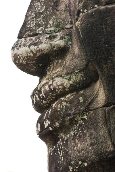 Bayon gezicht, Cambodja — Stockfoto