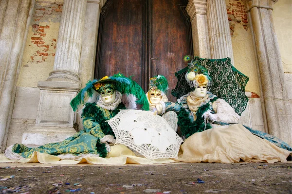 Venezianische Maske, Karneval. — Stockfoto