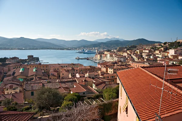 Portoferraio, eiland elba, Italië. — Stockfoto