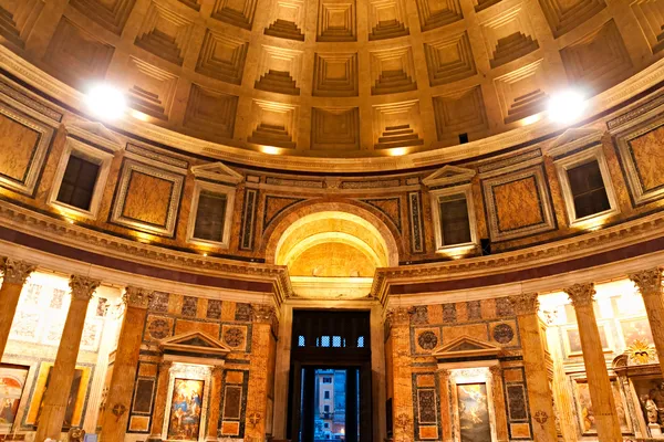 Inside the Pantheon, Rome, Italy. — Stock Photo, Image