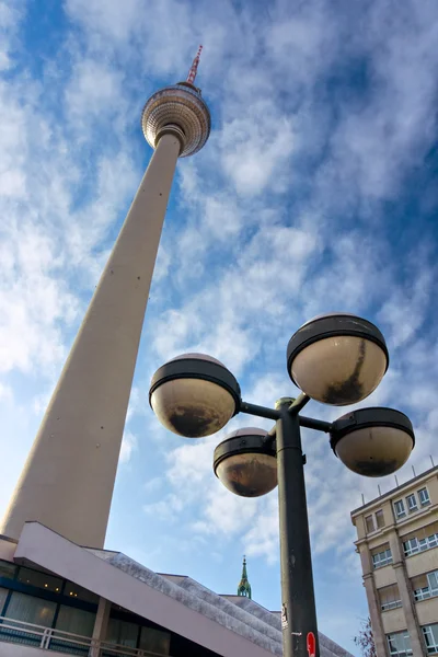 TV-tornet, alexander platz, berlin, Tyskland. — Stockfoto