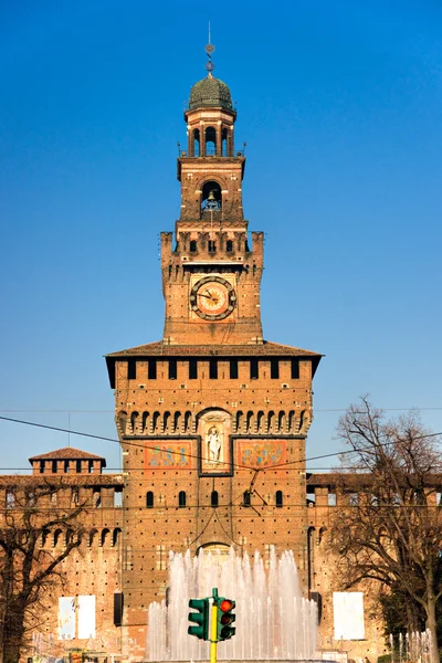 Vittorio Emanuele gallery and Duomo in Milan — Stock Photo, Image