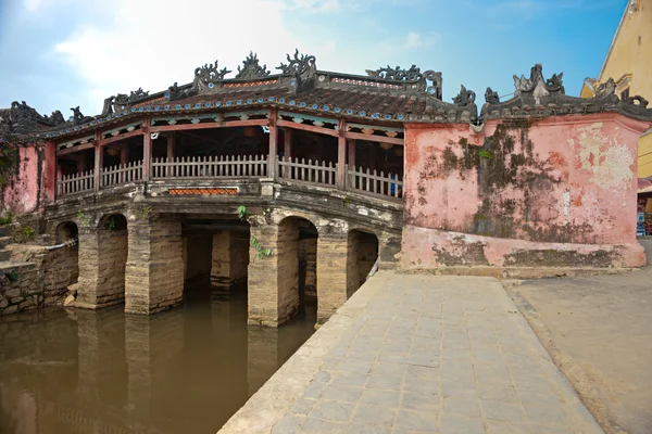 Japanska bron i hoi an. vietnam — Stockfoto