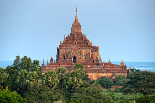 Bagan at Sunset, Myanmar. — Stock Photo, Image