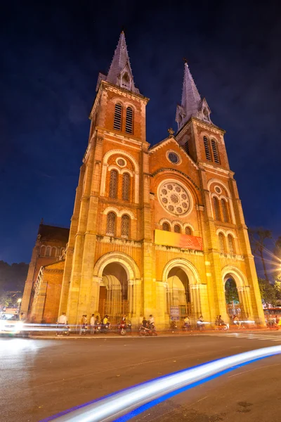 Catedral de Notre Dame em Ho Chi Minh City, Vietnã . — Fotografia de Stock