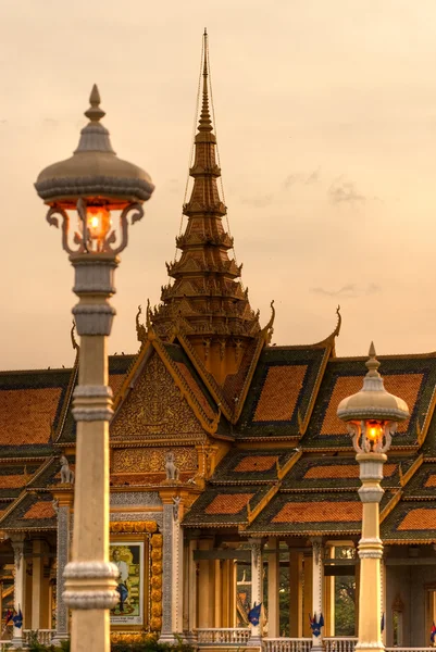 壮大な宮殿、カンボジア. — ストック写真