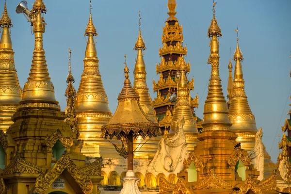 Shwedagon paya, Rangun, myanmar. —  Fotos de Stock