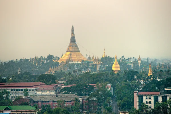 Shwedagon Paya, Yangon, myanmar. — Stockfoto