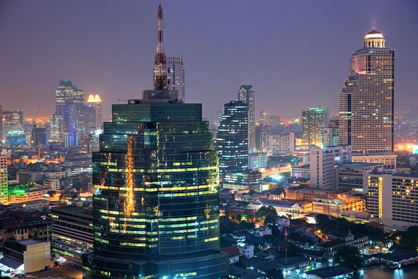 Panorama Bangkok, Thajsko. — Stock fotografie