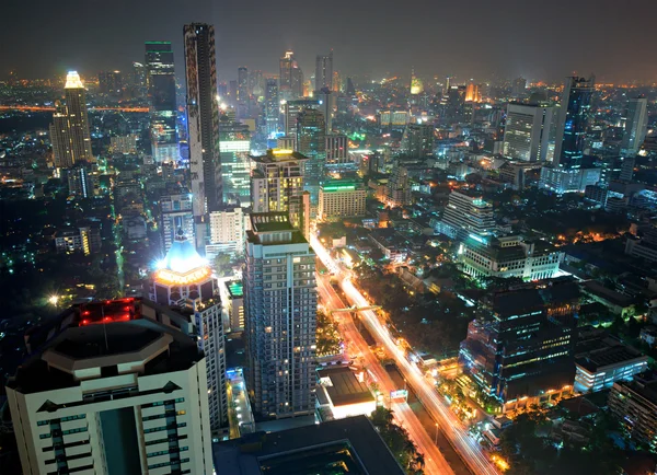 Skyline di Bangkok, Thailandia . — Foto Stock