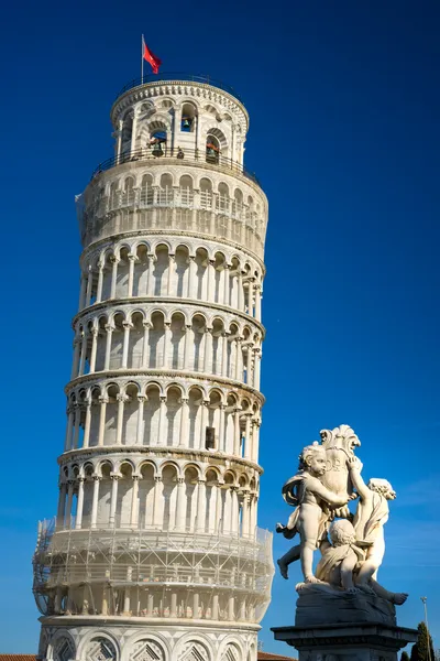 Pisa og Piazza dei Miracoli. - Stock-foto