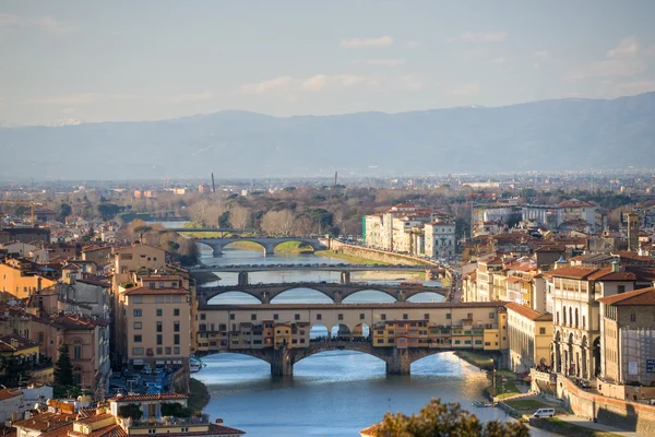 Blick auf Florenz. — Stockfoto