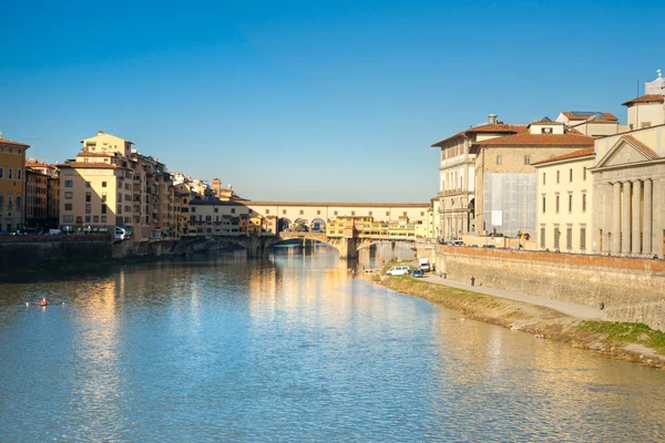 Panoramisch uitzicht op Florence. — Stockfoto