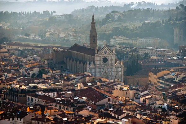 Firenze, Palazzo Vecchio, piazza della Signoria . — Foto Stock