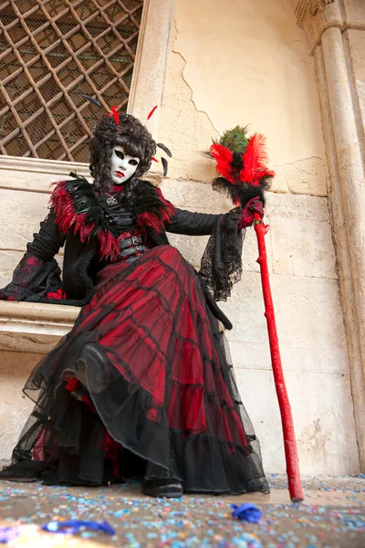 Venezianische Maske, Karneval. — Stockfoto