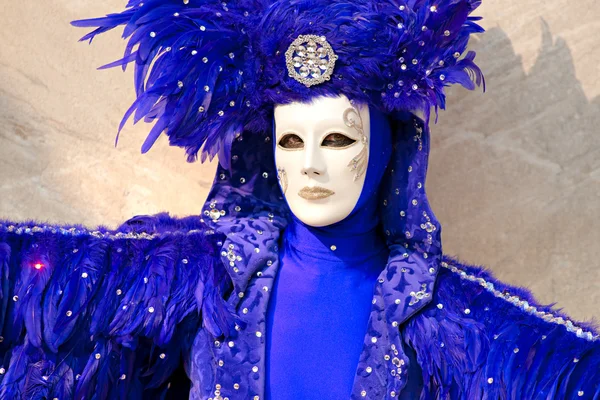 Maschera di Venezia, Carnevale . — Foto Stock