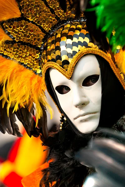 Venetië masker, carnaval. — Stockfoto