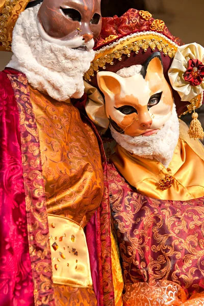 Venezianische Maske, Karneval. — Stockfoto