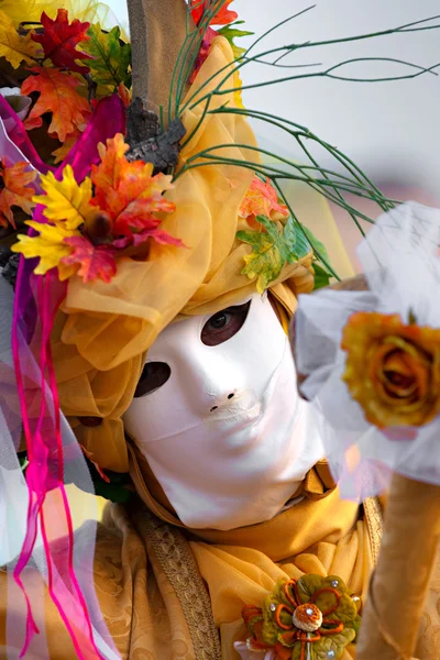 Venezianische Maske, Karneval. — Stockfoto