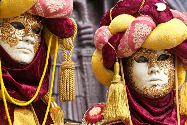 Venetië masker, carnaval. — Stockfoto