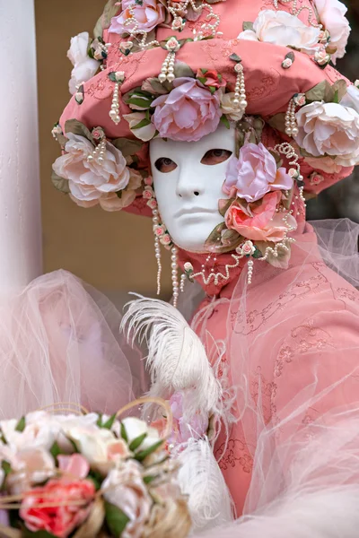 Venezianische Maske, Karneval. — Stockfoto