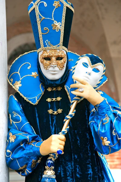 Máscara de Venecia, Carnaval . — Foto de Stock