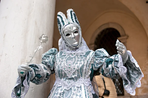 Máscara de Venecia, Carnaval . — Foto de Stock